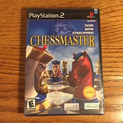 Chessmaster Sony Playstation 2 Learn From Master Josh Waitzkin Mental