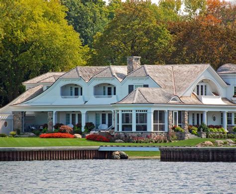 Lakefront Homes Custom Home Builders Hill Buildings And Properties