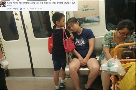 internet loves  young boys hand pillow  sleeping mom