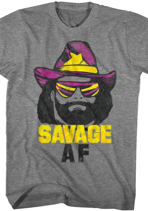 Macho Man Randy Savage Savage Af Macho Man Geeks Transparent Png