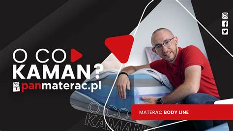 Pan Materac O Co Kaman 66 Piankowy Materac Body Line Klasy Premium