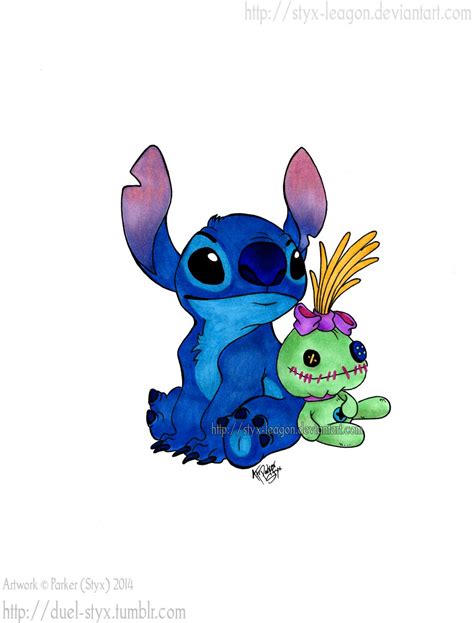 Stitch And Scrump By Styx Leagon On Deviantart