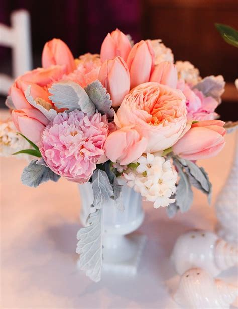 Soft Pastel Flower Bouquet Bows And Arrows Wedding Flowers Pastel