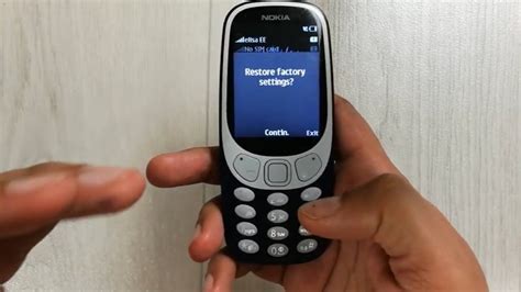 Nokia 3310 Hard Reset Code How To Restore Factory Settings Youtube
