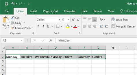 How To Create A Yearly Calendar In Excel Using Formulas Tutorial Pics