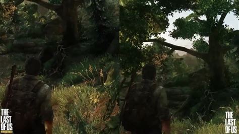 The Last Of Us Remastered Ps3 Vs Ps4 Graphics Comparison Last Of Us Remastered The Last Of