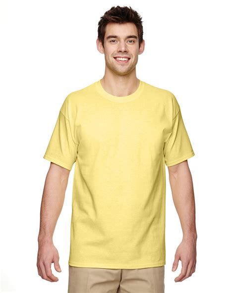 The Gildan Adult 53 Oz T Shirt Cornsilk S