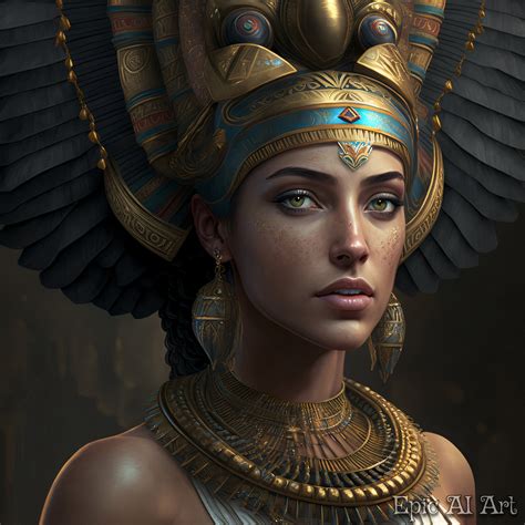 ancient egyptian goddess printable aiart digital etsy