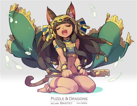 Bastet Puzzle And Dragons Drawn By Tennohi Danbooru