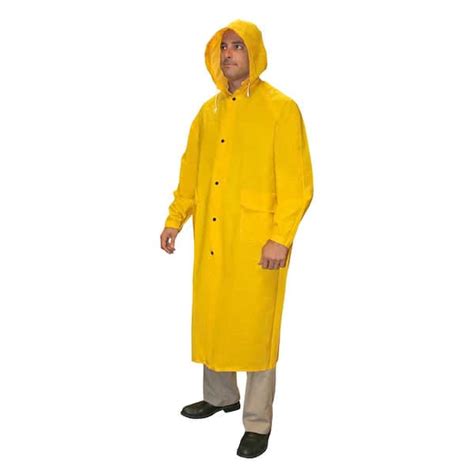 Cordova Renegade 2xl Yellow Rain Coat 2 Piece With Corduroy Collar And