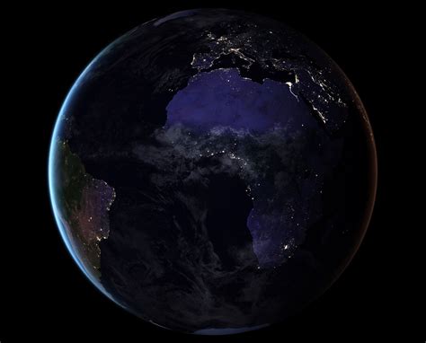 Satelliten Aufnahmen So Klar Leuchtet Die Erde Nachts Der Spiegel