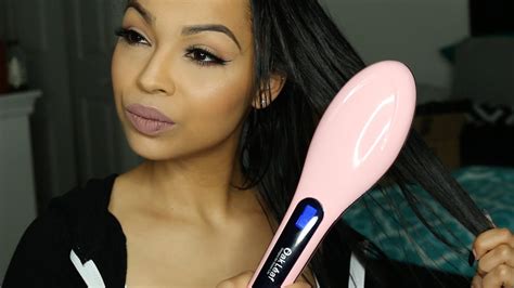 In a world where weaves, wigs, extensions, clip ins, you name it, have become the norm amongst black women in the u.s. Oak Leaf | Hair Straightening Brush - Review and Demo ...