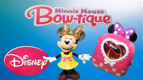 Minnies Fashion On The Go Bow Tique Toy Review Youtube