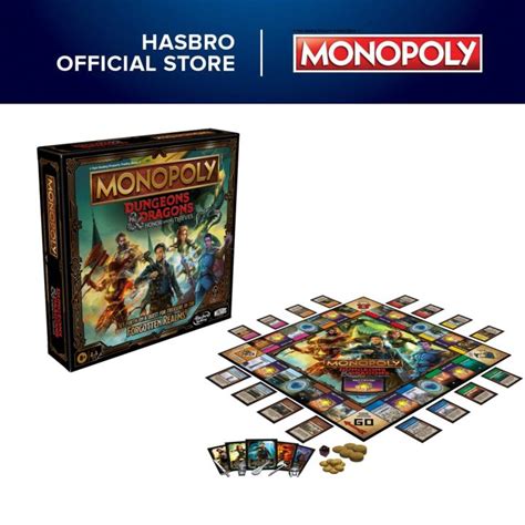 Monopoly Dungeons And Dragons Honor Among Thieves Game Inspired By The