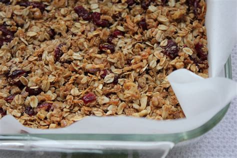 This is an extremely healthy recipe that is still very delicious!! Cranberry Walnut Granola Bars | Granola recipe bars ...