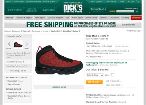 Fake Air Jordan Ixs Dicks Sporting Goods