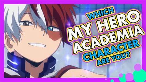 Which My Hero Academia Character Are You Easy Quiz Mha Quiz Who Are