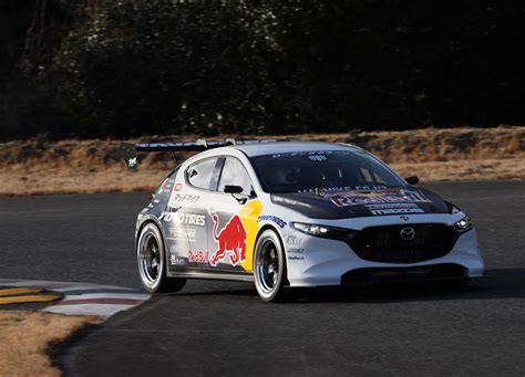 Mad Mike Shakes Down Mazda3 Pikes Peak Spec Car Mzracing Mazda