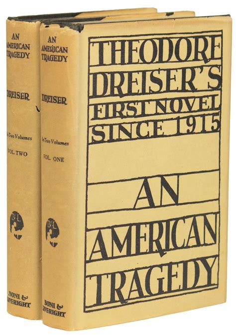An American Tragedy Theodore Dreiser First Edition