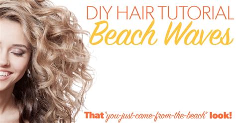 Diy Beach Waves Hair Tutorial Eat Fit Fuel