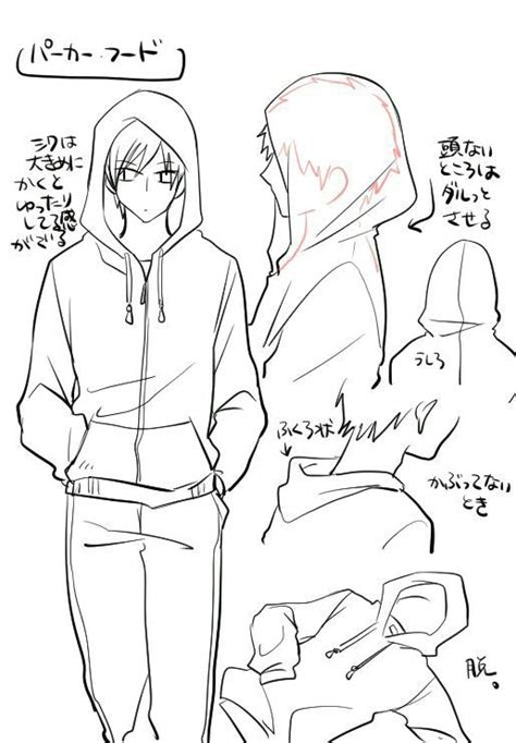 Pin By Rebecca Lima On Anime Drawing Clothes Hoodie Drawing Art