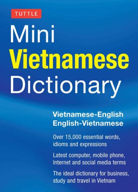 Tuttle Mini Vietnamese Dictionary Vietnamese Englishenglish Vietnamese Dictionary By Phan Van