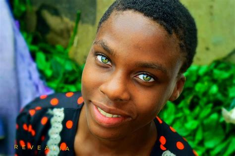 This Nigerian Girl Has The Most Beautiful Green Eyes You Will Ever See