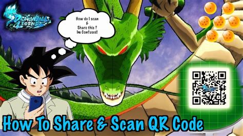 Dragon ball legends friend codes, qr codes and what you need to do to summon the shenron dragon. HOW TO SHARE QR CODES FOR DRAGON BALLS | DRAGON BALL LEGENDS - YouTube
