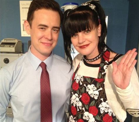special guest on ncis colin hanks with pauley perrette ncis abby ncis new colin hanks tom