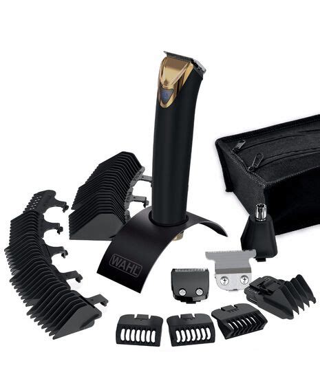 Wahl Stainless Steel Lithium Ion Gold Trimmer Limited Edition