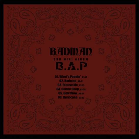 [news] b a p kembali merilis daftar lagu dan cover album badman ~ kkpops