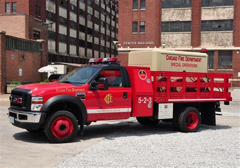 Air Compressor 523 Chicago Fire Department Fire Dept Ambulance