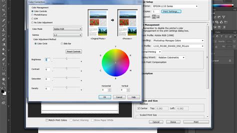 Color Management Print Settings Youtube