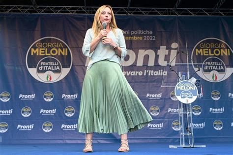 Meloni Holds First Rally As Italy’s Election Campaign Kicks Off
