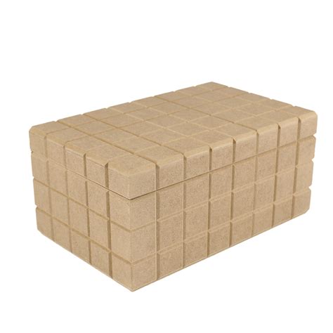 Wooden Checkered Medium Box