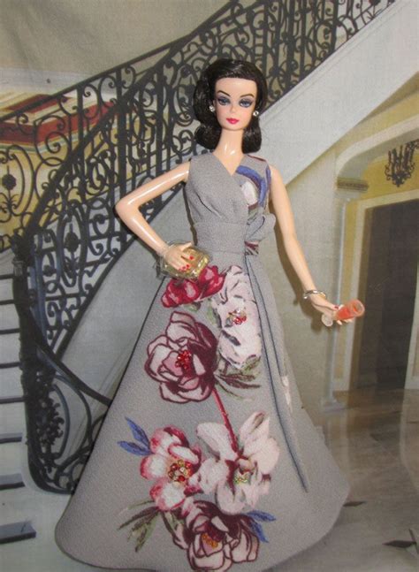Summer dinner party outfit ideas. Dinner at eight --a doll I donated to the Barbie Convention 2018 for the Saturday Night Event ...