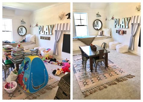 Declutter Living Room Before And After Baci Living Room