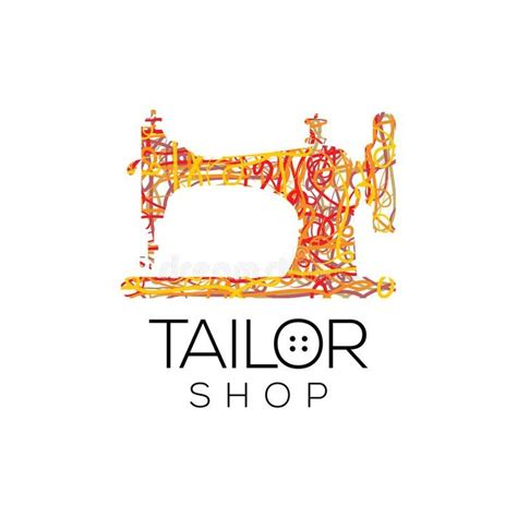 Tailor Vector Logo Sewing Machine Logo Template Fashion Logo Sewing