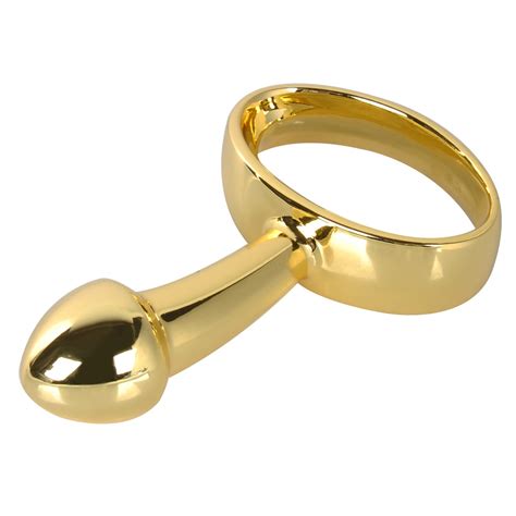 Handed Metal Anal Bead Golden Sex Toys Free Shipping Intimate