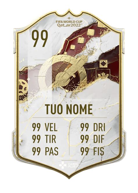Fifa 23 Ultimate Team World Cup Icon Card Stampa Card