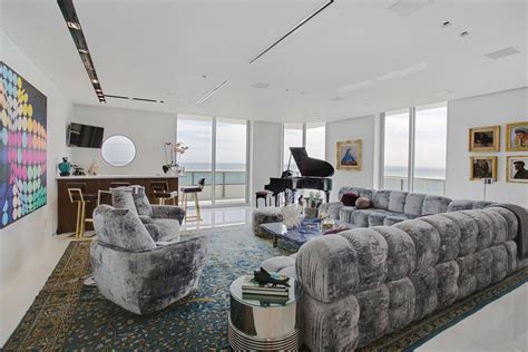 1stdibs Brown Davis Interiors Miami Beach Ocean Front Penthouse