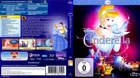 cinderella blu ray dvd cover 1950 r2 german