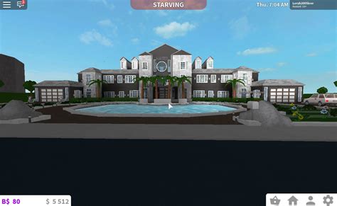 How To Build A Bloxburg House With 10k Garden And Modern House Image