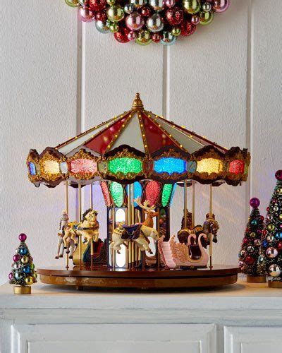 Grand Jubilee Carousel Holiday Decor Antique Christmas Tree