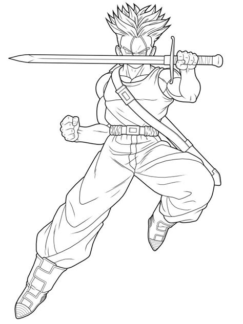 Future Trunks Ssj 1st Preview By Drozdoo On Deviantart Dragon Ball