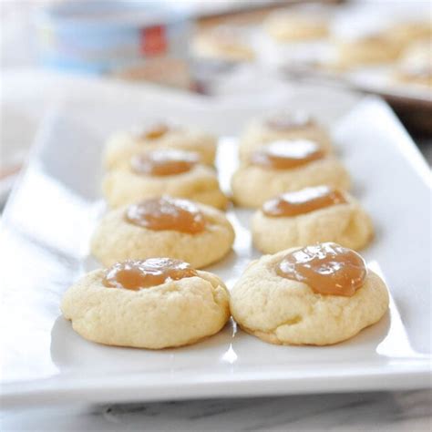 Salted Caramel Thumbprint Cookies Your Homebased Mom