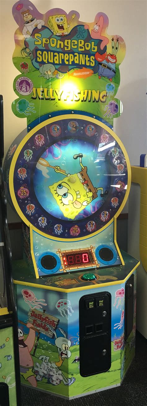 Spongebob Squarepants Jellyfishing Arcade Game Encyclopedia