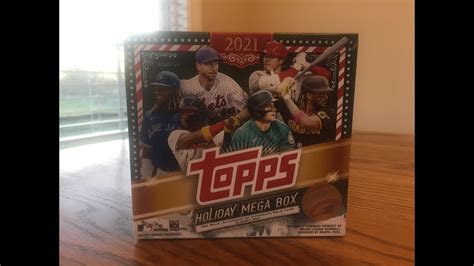 2021 Topps Holiday Mega Box Looking For Sps Youtube