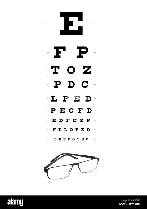 Eye Test Chart High Resolution Stock Photography And Images Alamy