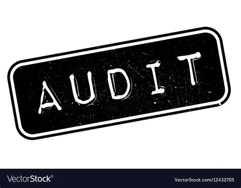 Audit Rubber Stamp Royalty Free Vector Image Vectorstock